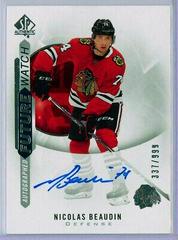 Nicolas Beaudin [Autograph] Hockey Cards 2020 SP Authentic Prices