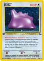 Ditto [1st Edition] | Pokemon Fossil