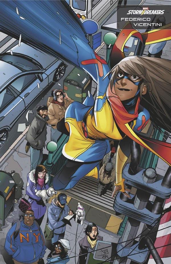 Ms. Marvel: Mutant Menace [Vicentini] #1 (2024) Comic Books Ms. Marvel: Mutant Menace