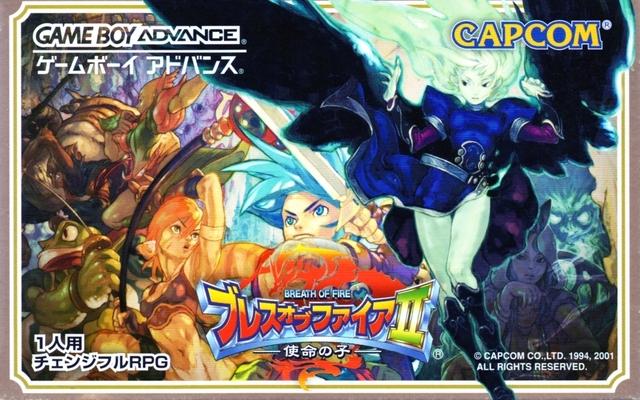 Breath Of Fire II JP GameBoy Advance