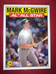 Mark McGwire #86AS-32 Baseball Cards 2021 Topps 1986 All Star Baseball 35th Anniversary Prices