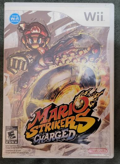 Mario Strikers Charged Item Box And Manual Wii 5537