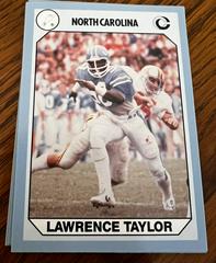 Lawrence Taylor Collegiate Collection #4 Basketball Cards 1990 Collegiate Collection North Carolina Prices