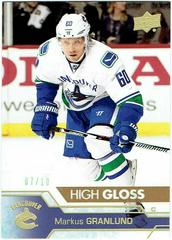 Markus Granlund [UD High Gloss] Hockey Cards 2016 SP Authentic Upper Deck Update Prices
