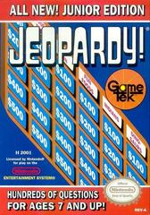 Jeopardy Jr - Front | Jeopardy Jr NES