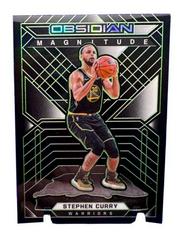 Stephen Curry [Green] Basketball Cards 2021 Panini Obsidian Magnitude Prices