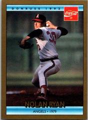 1979 California [Farewell] Baseball Cards 1992 Coca Cola Nolan Ryan Prices