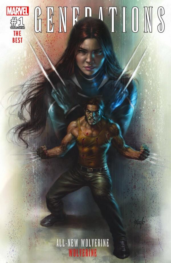 Generations: All-New Wolverine & Wolverine [Parrillo] #1 (2017) Comic Books Generations: Wolverine & All-New Wolverine