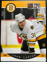 John Carter #5 Hockey Cards 1990 Pro Set Prices