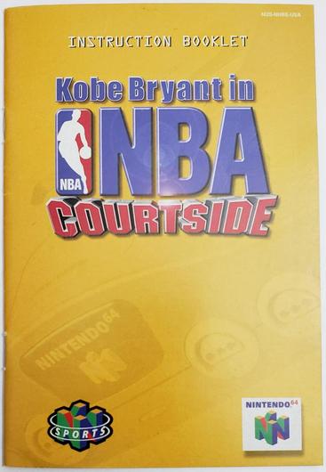 Kobe Bryant in NBA Courtside photo