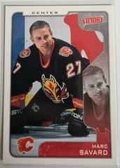 Marc Savard #50 Hockey Cards 2001 Upper Deck Victory Prices
