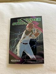 Mikey Romero [Purple Wave] #TH-MR Baseball Cards 2022 Panini Prizm Draft Picks Thunderstruck Prices