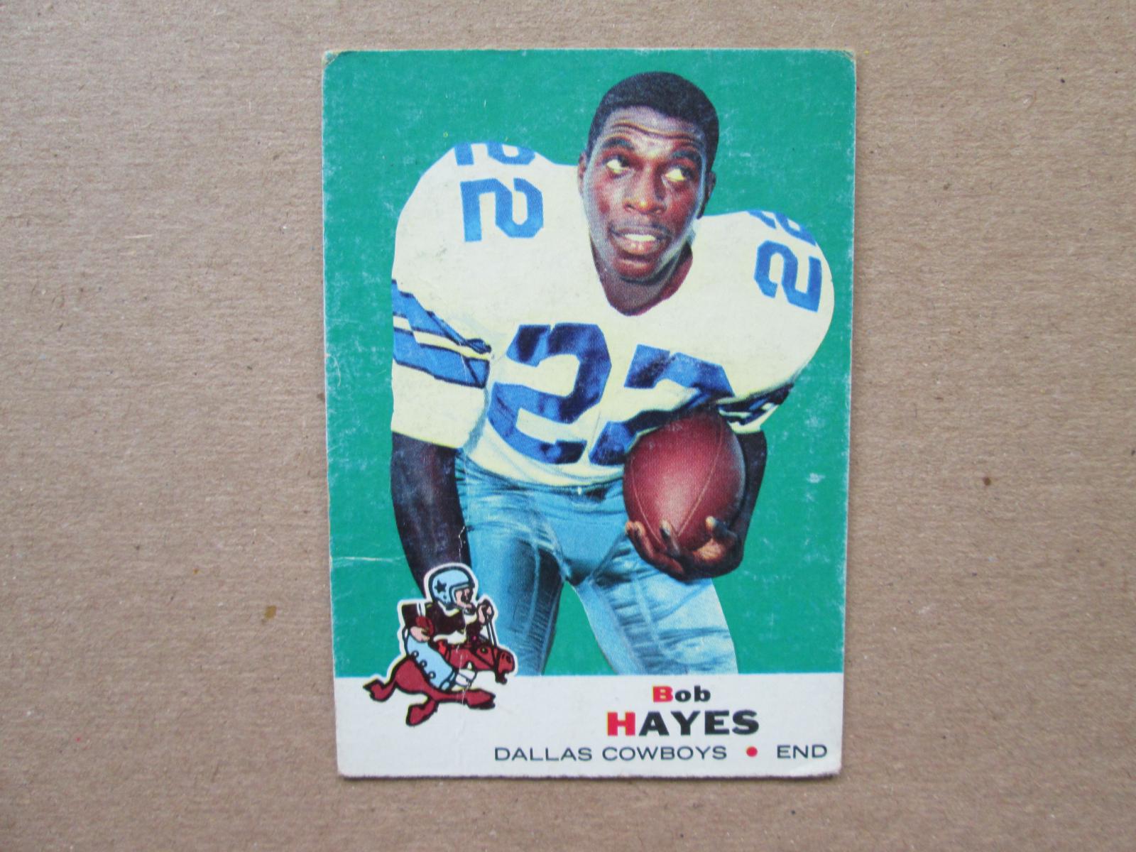 Bob Hayes Ungraded 1969 Topps
