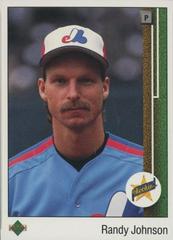 Randy Johnson [Star Rookie] #25 Baseball Cards 1989 Upper Deck Prices