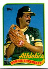 Dennis Eckersley Baseball Cards 1989 Topps Prices