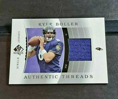 Kyle Boller [Single Jersey] #JC-KB Football Cards 2003 SP Authentic Threads Prices