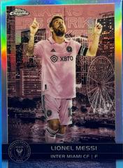 Lionel Messi Soccer Cards 2023 Topps Chrome MLS Big City Strikers Prices