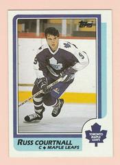 Russ Courtnall #174 Hockey Cards 1986 Topps Prices