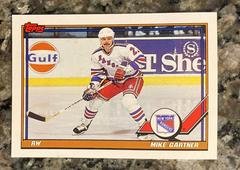 Mike Gartner #46 Hockey Cards 1991 Topps Prices