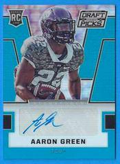 Aaron Green [Autograph Blue Prizm] #126 Football Cards 2016 Panini Prizm Draft Picks Prices