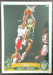 Brent Barry #160 Basketball Cards 2003 Topps Prices