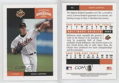 Adam Loewen Baseball Cards 2004 Donruss Team Heroes Prices