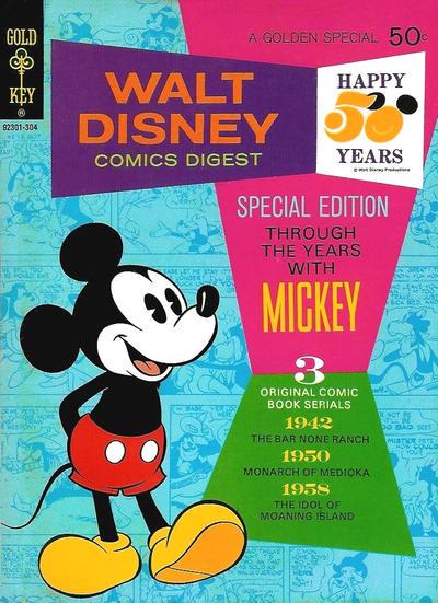 Walt Disney Comics Digest #40 (1973) Comic Books Walt Disney Comics Digest