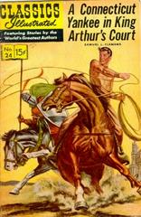A Connecticut Yankee in King Arthur's Court #24 (1957) Comic Books Classics Illustrated Prices
