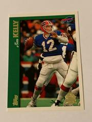 Jim Kelly [Minted in Canton] #12 Football Cards 1997 Topps Prices