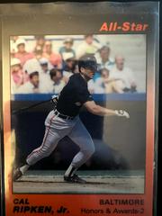 Cal Ripken Jr. [Honors & Awards 2] #62 Baseball Cards 1991 Star All Stars Prices