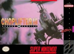 Choplifter 3 - Front | Choplifter 3 Super Nintendo