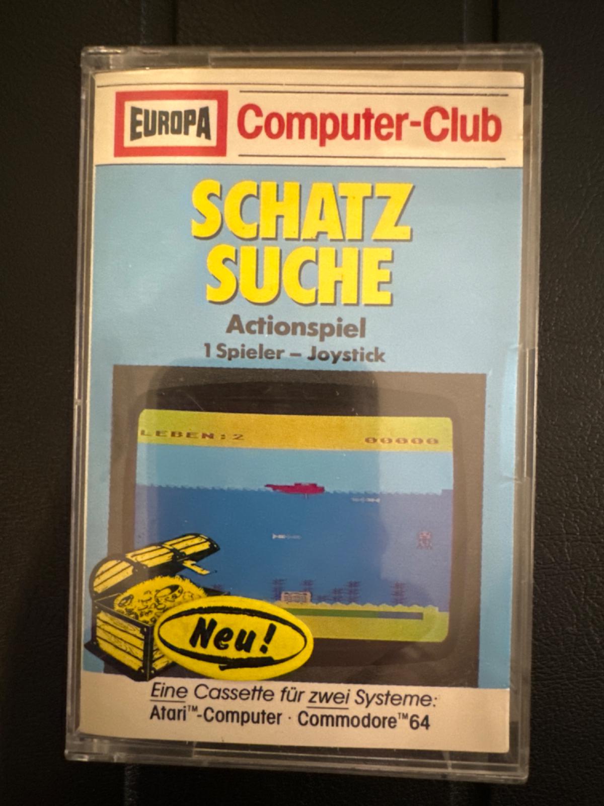 Schatz-Suche Atari 400