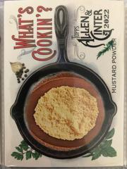 Mustard Powder Baseball Cards 2022 Topps Allen & Ginter What’s Cookin’ Prices