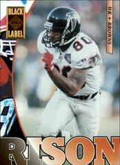 Andre Rison [Black Label] #46 Football Cards 1995 Collector's Edge Prices