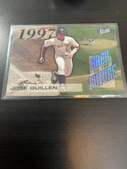 Jose Guillen [Back To The Future] #14 Baseball Cards 1998 Ultra Back to the Future Prices