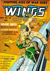 Wings Comics #14 (1941) Comic Books Wings Comics Prices