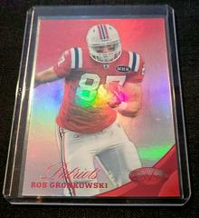 Rob Gronkowski [Mirror Red] Football Cards 2012 Panini Certified Prices