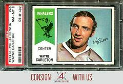 Wayne Carleton Hockey Cards 1974 O-Pee-Chee WHA Prices