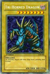 Tri-Horned Dragon [1st Edition] YuGiOh Legend of Blue Eyes White Dragon Prices