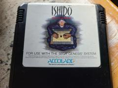 Cartridge (Front) | Ishido: The Way of Stones Sega Genesis
