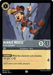 Minnie Mouse - Funky Spelunker #183 Lorcana Into the Inklands Prices