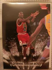 Michael Jordan #PH4 Basketball Cards 2007 Fleer Jordan Box Set-Playoff Highlights Prices