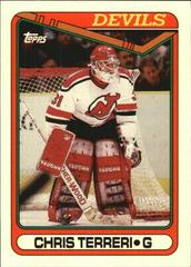 Chris Terreri Hockey Cards 1990 Topps Tiffany Prices