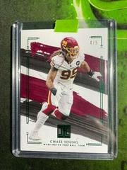 Chase Young [Emerald] Football Cards 2021 Panini Impeccable Prices