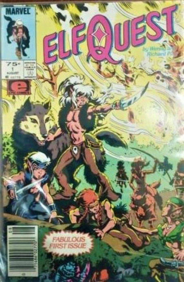 ElfQuest [Newsstand] #1 (1985) Comic Books Elfquest