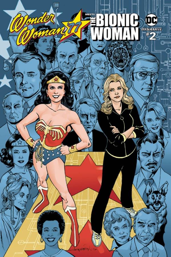 Wonder Woman '77 Meets Bionic Woman [Lopresti] #2 (2017) Comic Books Wonder Woman '77 Meets Bionic Woman