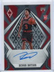 Devon Dotson Basketball Cards 2020 Panini Chronicles Phoenix Rookie Autographs Prices