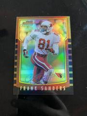 Frank Sanders [Refractor] #16 Football Cards 2000 Bowman Chrome Prices