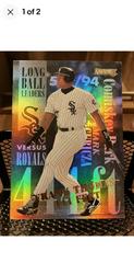 Frank Thomas #1 Baseball Cards 1995 Panini Donruss Long Ball Leaders Prices