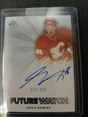 Greg Nemisz [Autograph] Hockey Cards 2011 SP Authentic Prices